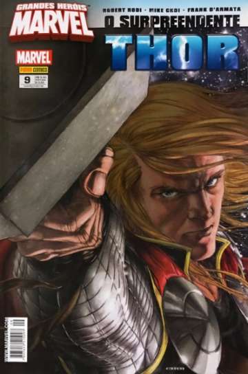 Grandes Heróis Marvel (Panini) - O Surpreendente Thor 9