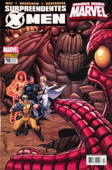 Grandes Heróis Marvel (Panini) - Os Surpreendentes X-Men 12