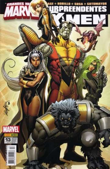Grandes Heróis Marvel (Panini) - Os Surpreendentes X-Men 13