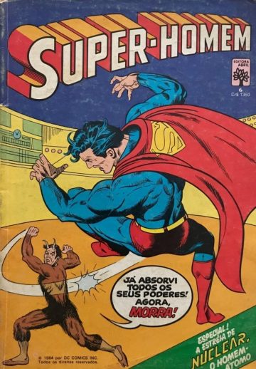 Super-Homem 1ª Série 6  [Danificado: Lateral Machucada, Usado]