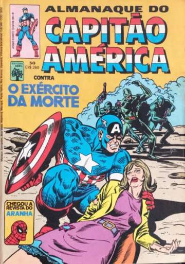Capitão América Abril 50