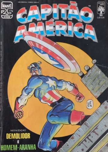 Capitão América Abril 90