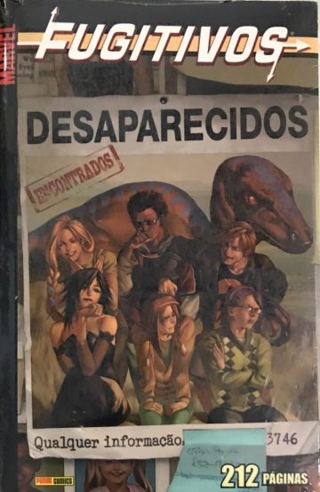 Coleção Pocket Panini 4 - Fugitivos: Desaparecidos  [Danificado: Capa Solta, Usado]