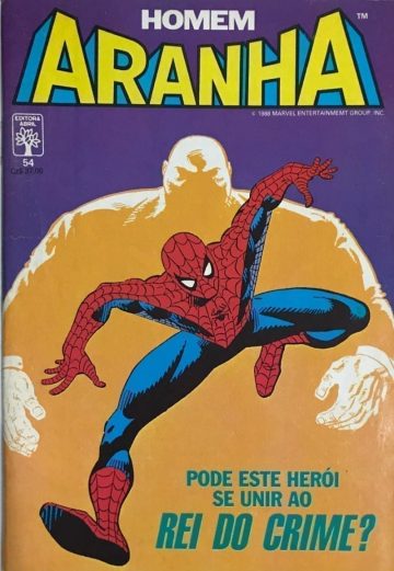 O Homem-Aranha Abril (1ª Série) 54