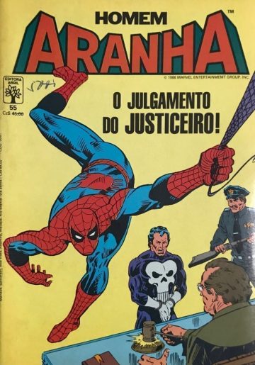 O Homem-Aranha Abril (1ª Série) 55