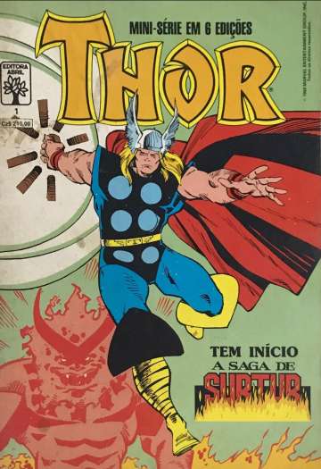 Thor - A Saga de Surtur (Minissérie Abril) 1