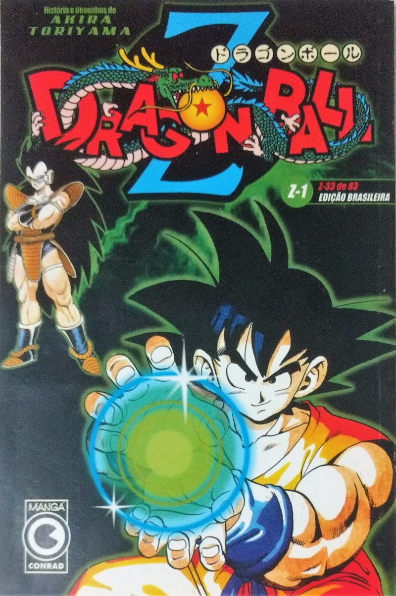 Mangá Dragon Ball Z 1 - Editora Conrad, Mangá