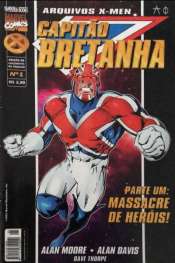<span>Arquivos X-Men: Capitão Bretanha (Minissérie) 1</span>