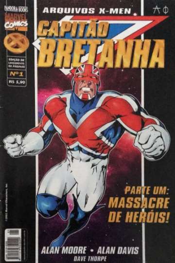 Arquivos X-Men: Capitão Bretanha (Minissérie) 1