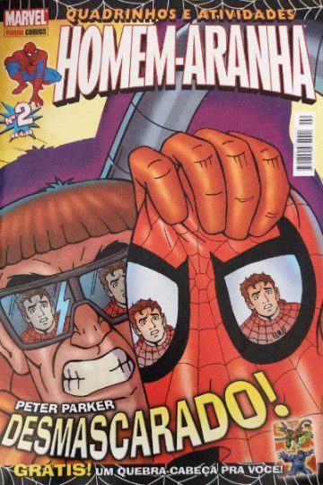 Quadrinhos e Atividades: Homem-Aranha 2