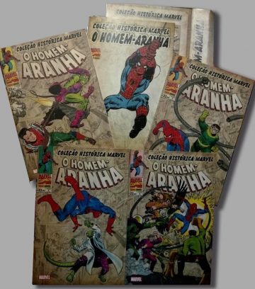 Box Coleção Histórica Marvel: O Homem-Aranha - Volumes 01 a 04 1