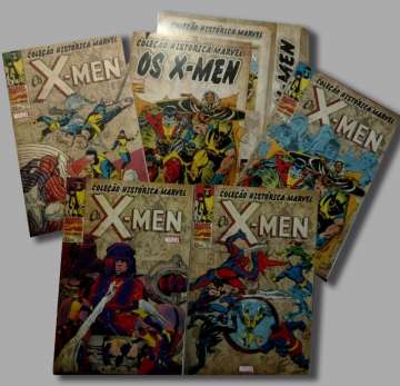 Coleção Histórica Marvel: Os X-Men 0 - Box Completo Volumes 01 a 04