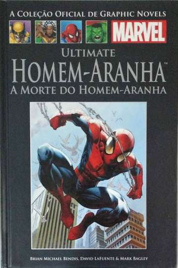 A Coleção Oficial de Graphic Novels Marvel (Salvat) - Ultimate Homem-Aranha: A Morte do Homem-Aranha 69