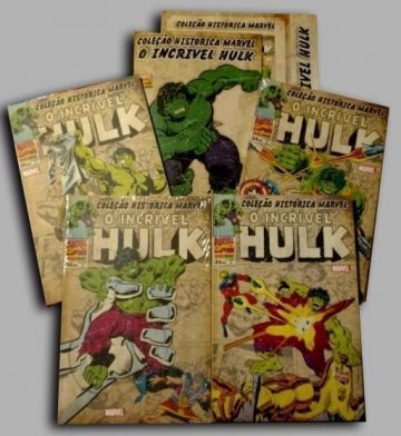 Box Coleção Histórica Marvel: O Incrível Hulk - Volumes 01 a 04 1