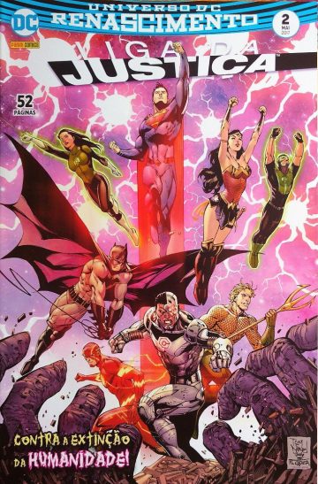 Liga da Justiça Panini 3ª Série - Universo DC Renascimento 2