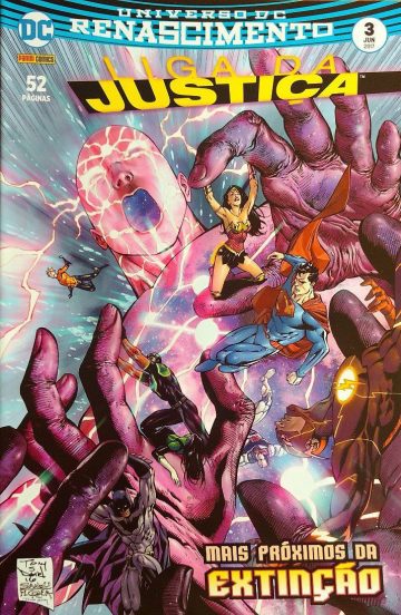Liga da Justiça Panini 3ª Série - Universo DC Renascimento 3