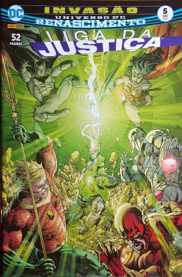 Liga da Justiça Panini 3ª Série - Universo DC Renascimento 5