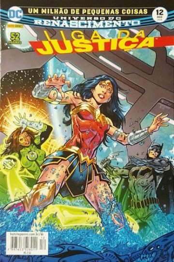 Liga da Justiça Panini 3ª Série - Universo DC Renascimento 12