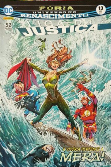 Liga da Justiça Panini 3ª Série - Universo DC Renascimento 13