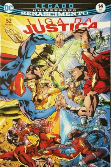 Liga da Justiça Panini 3ª Série - Universo DC Renascimento 14