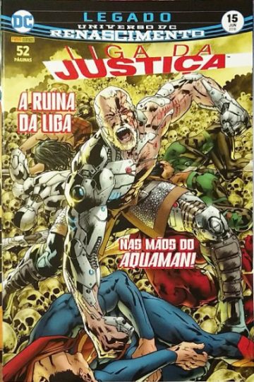 Liga da Justiça Panini 3ª Série - Universo DC Renascimento 15