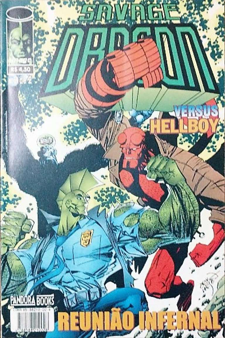 Savage Dragon, Hellboy Brasil