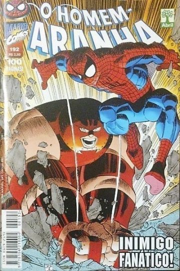 O Homem-Aranha Abril (1ª Série) 192