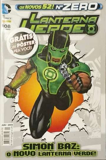 Lanterna Verde Panini 2ª Série - Os Novos 52 - (com Pôster) 00