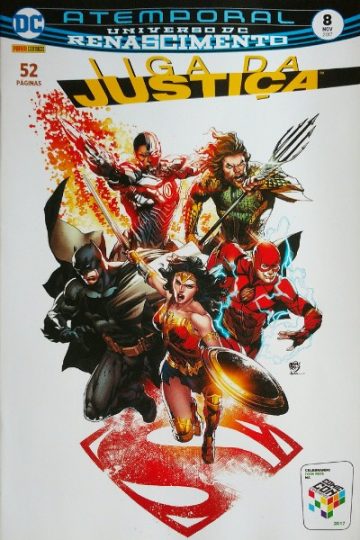 Liga da Justiça Panini 3ª Série - Universo DC Renascimento - (Capa Variante CCXP 2017) 8