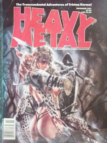Heavy Metal: The Illustrated Fantasy Magazine (Importado) - The Transcendental Adventures of Tristan Karma 11