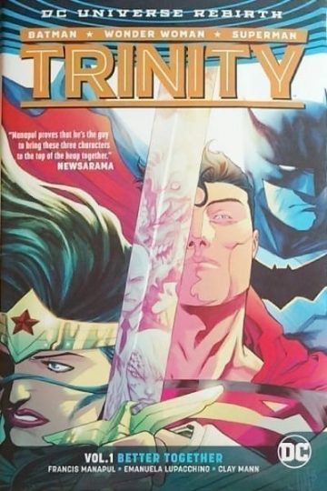 Trinity - DC Universe Rebirth (Capa Dura Importado) - Better Together 1