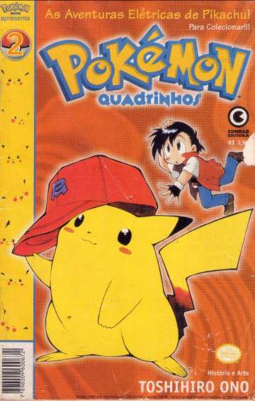 Pokémon Quadrinhos - As Aventuras Elétricas de Pikachu! 2