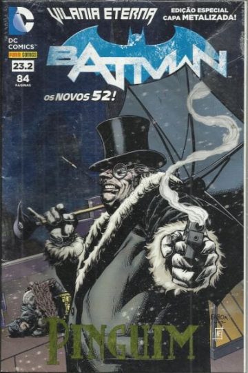 Batman Panini 2º Série - Os Novos 52 23.2 - (Capa Metalizada Pinguim)