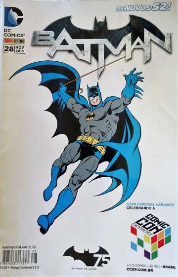 Batman Panini 2º Série - Os Novos 52 - Capa Especial Variante CCXP 28