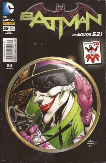 Batman Panini 2º Série - Os Novos 52 39 - (Capa Variante)