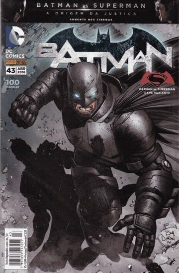 Batman Panini 2º Série - Os Novos 52 - Capa Variante 43