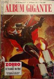 <span>Álbum Gigante – 2<sup>a</sup> Série (Ebal) – Zorro em O Traido do Rei 52  [Danificado: Capa Amassada, Usado]</span>