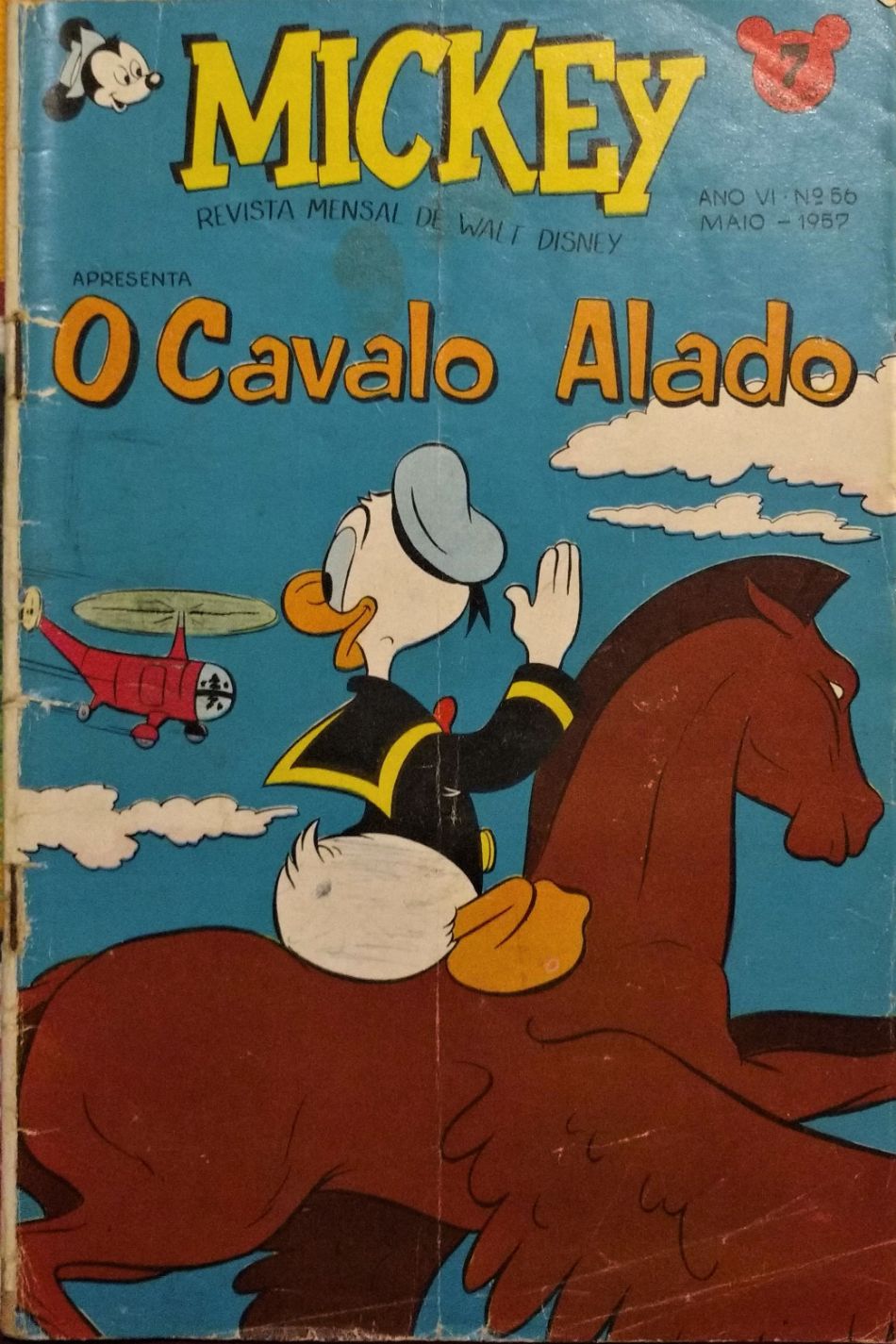 Mickey 56 [Danificado: Capa Amassada, Página(s) Rasgada(s), Usado