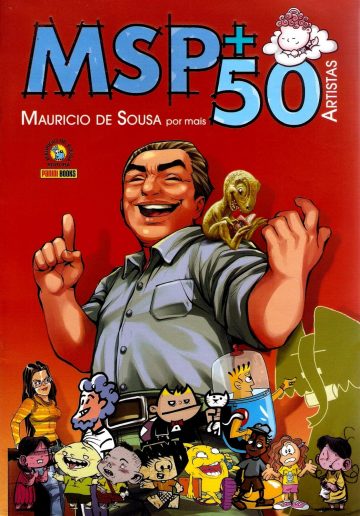 Msp 50 (Capa Cartonada) - Mauricio de Sousa Por Mais 50 Artistas 2