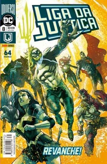 Liga da Justiça Panini 3ª Série - Universo DC Renascimento 31 - 8