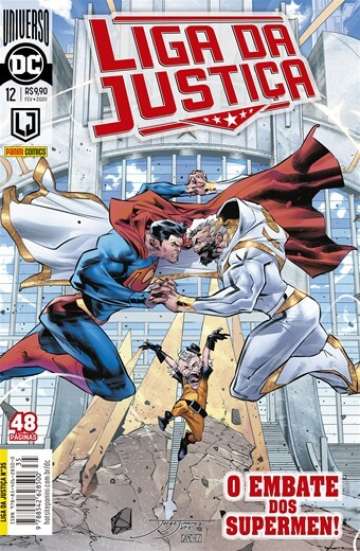 Liga da Justiça Panini 3ª Série - Universo DC Renascimento 35 - 12