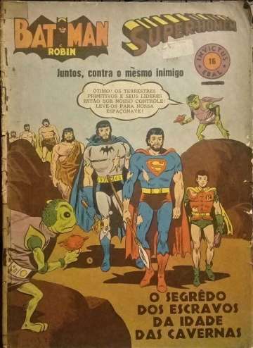 Batman e Robin & Super-Homem (Invictus Ebal - 3ª Série) 16  [Danificado: Lateral Machucada, Usado]