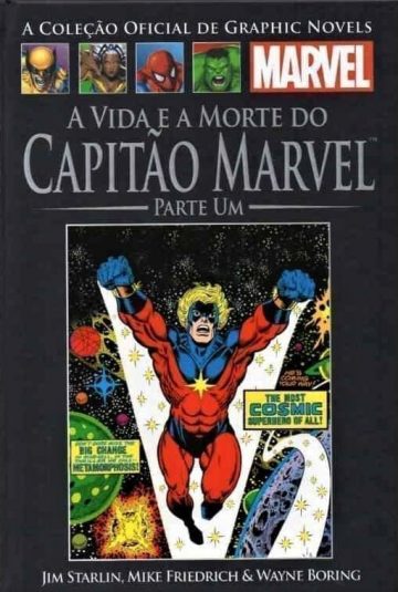 A Coleção Oficial de Graphic Novels Marvel - Clássicos (Salvat) - A Vida e Morte do Capitão Marvel: Parte 1 24