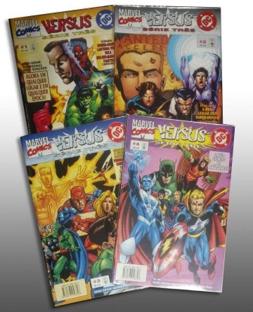 DC Versus Marvel / Marvel Versus DC - Série Três 0 - (Minissérie Completa #1-4)