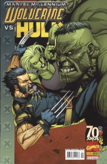 Marvel Millennium - Wolverine versus Hulk 2