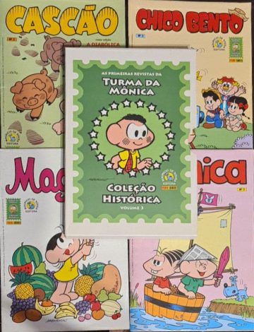 Turma da Mônica Coleção Histórica - Box - (Incompleto - Falta revista do Cebolinha) 3