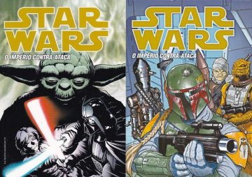 Star Wars Mangá: O Império Contra-Ataca (Minissérie Abril) - Completo #1 e 2 0