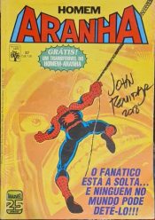 O Homem-Aranha Abril (1a Série) – AUTOGRAFADA POR JOHN ROMITA JR. 37