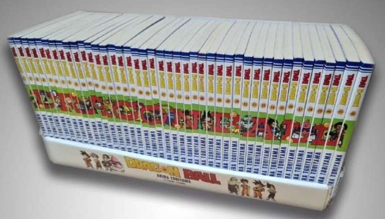 Box Mangá Dragon Ball Completo 42 Volumes + Poster em Promoção na