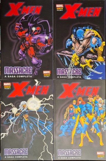 X-Men: Massacre - A Saga Completa 0 - Completo #1-4
